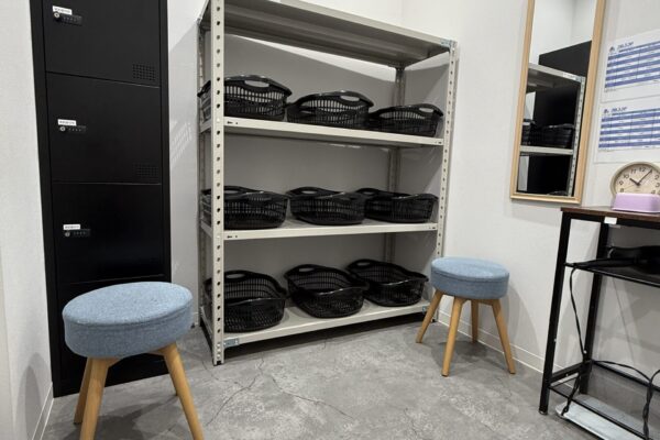 Women's changing room