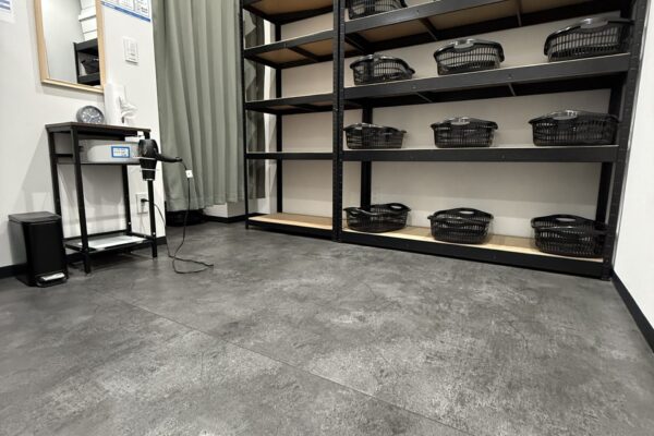 Men's changing room